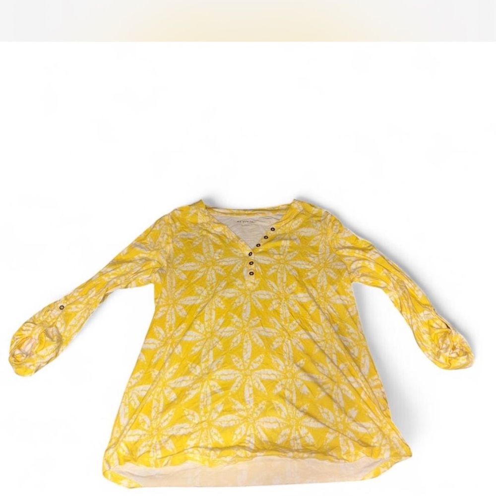 Yellow Floral Top